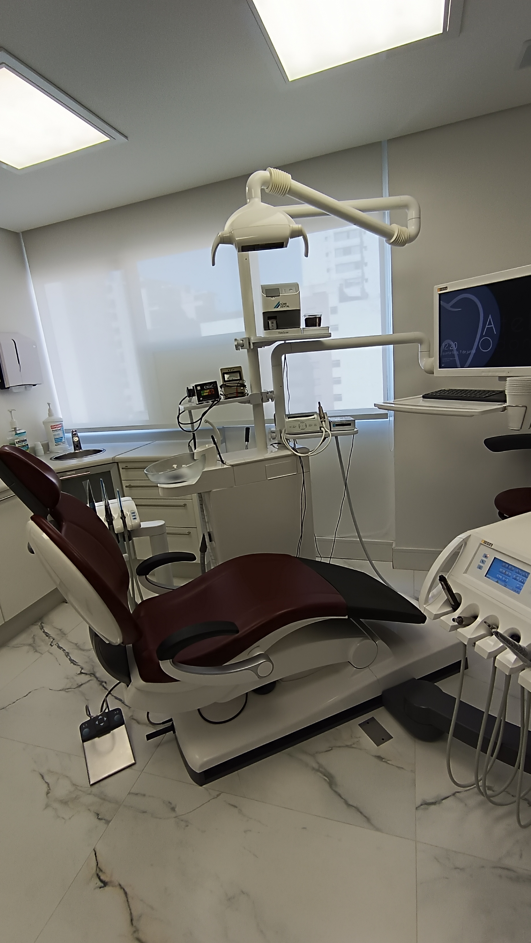 Consultório do Ateliê da Odontologia em Perdizes, onde são feitas as cirurgias plásticas gengivais