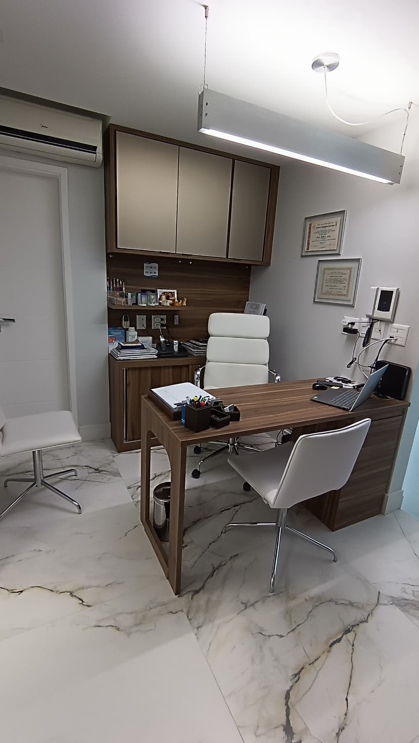 Sala de atendimento do Ateliê da Odontologia
